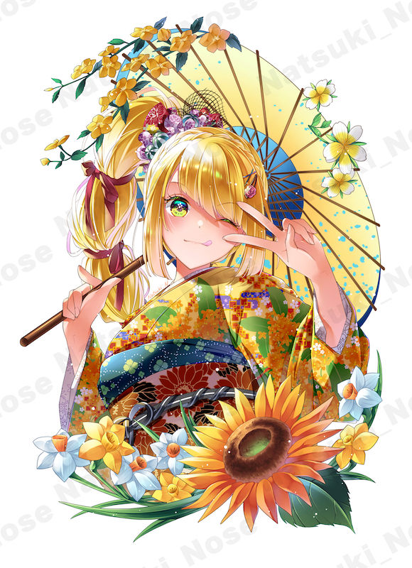 油纸伞插画特辑