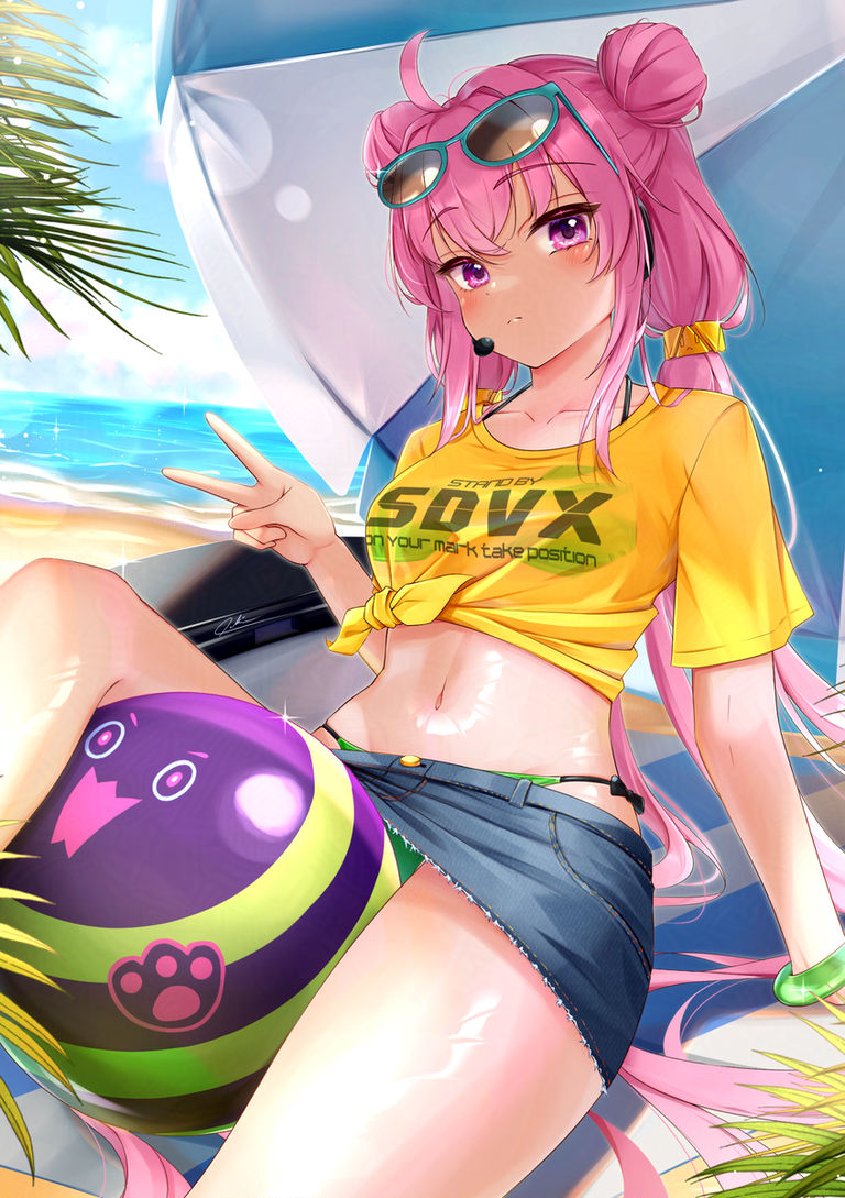 海滩排球插画特辑