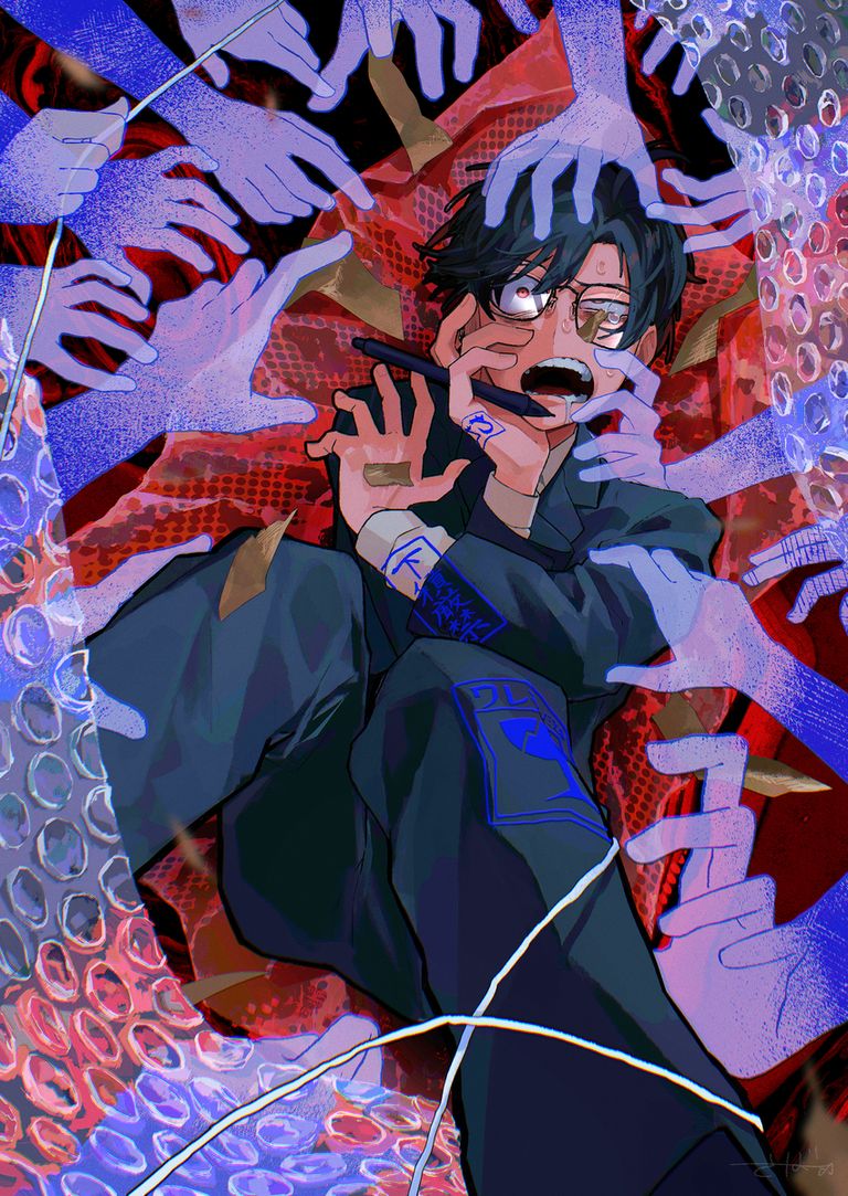 无数的手插画特辑