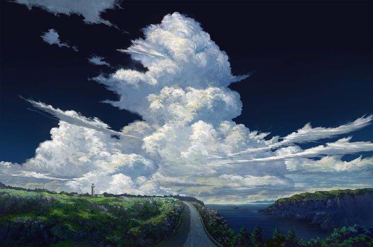 积雨云插画特辑