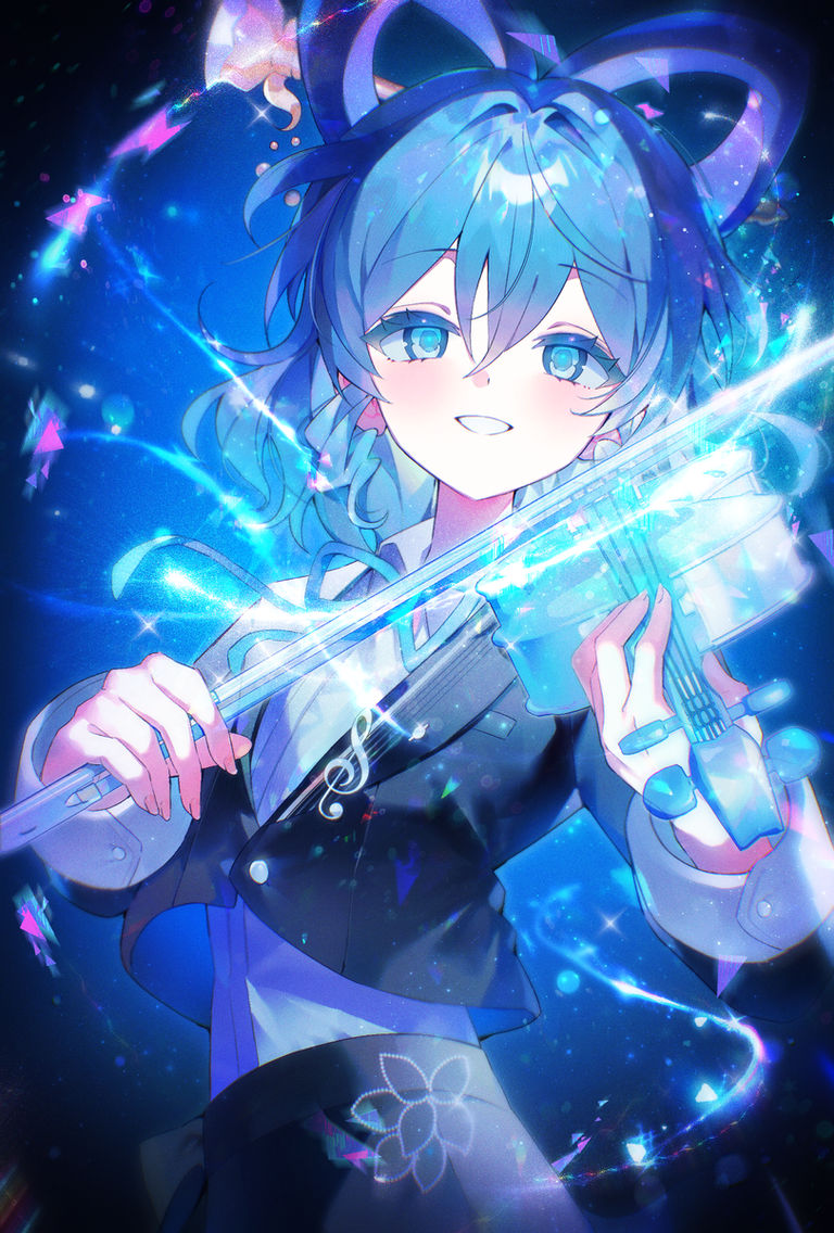 蓝色插画特辑