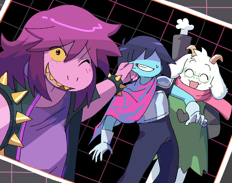 《三角符文 Deltarune》同人作品特辑