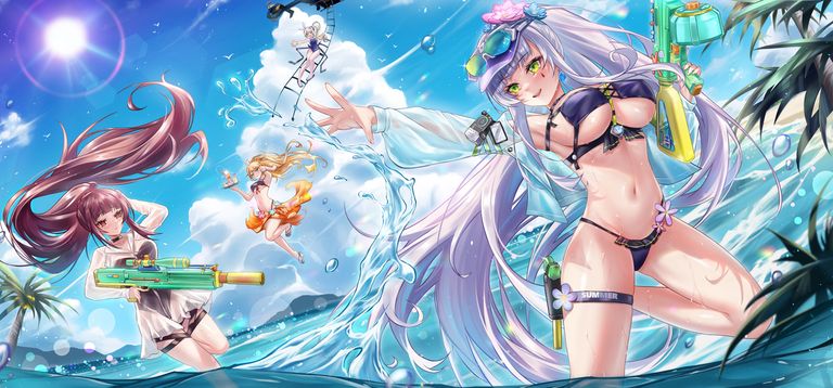 水枪插画特辑