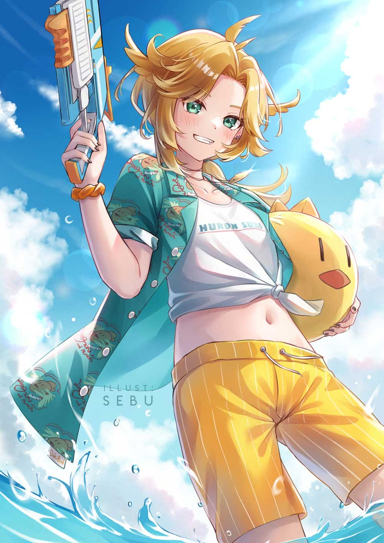 水枪插画特辑