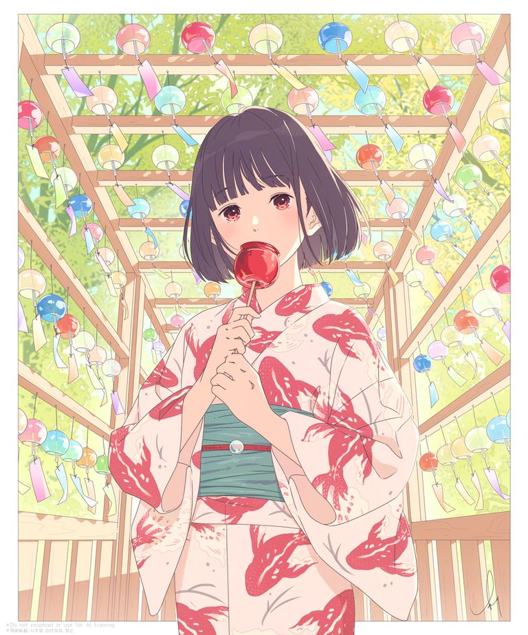 风铃插画特辑