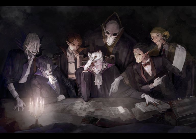 吸血鬼插画特辑