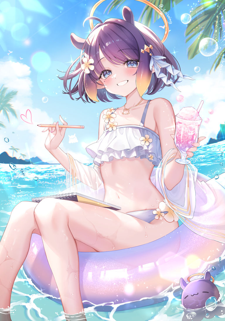 游泳圈插画特辑