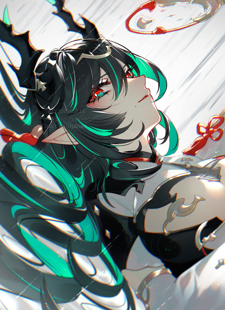 美人痣插画特辑