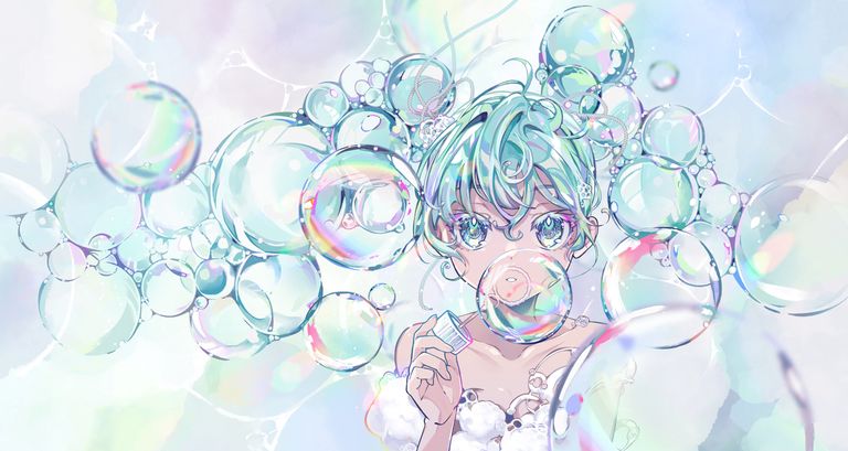 细腻闪耀的透明美感插画特辑