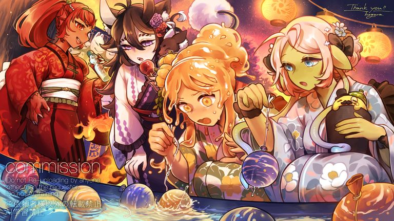 夏日祭典插画特辑