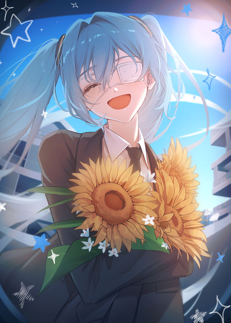 夏日绽放的向日葵插画特辑