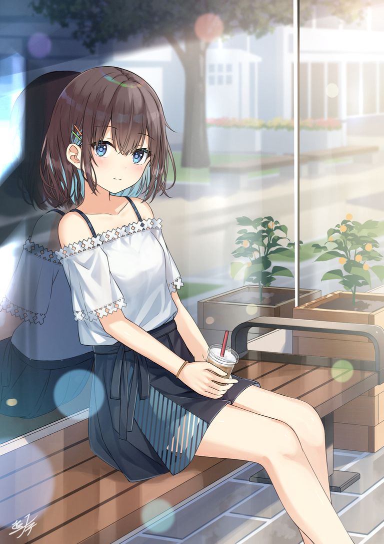 露肩装插画特辑