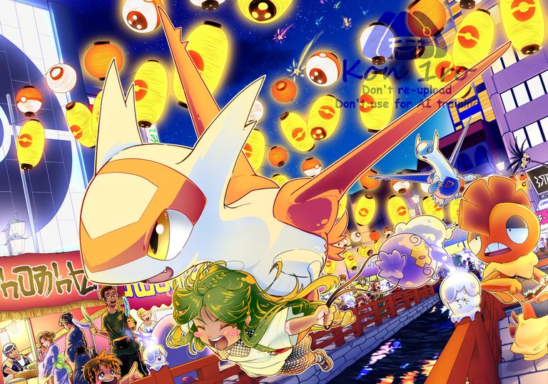 夏日祭典插画特辑