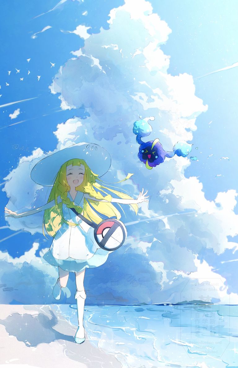 夏季长裙插画特辑