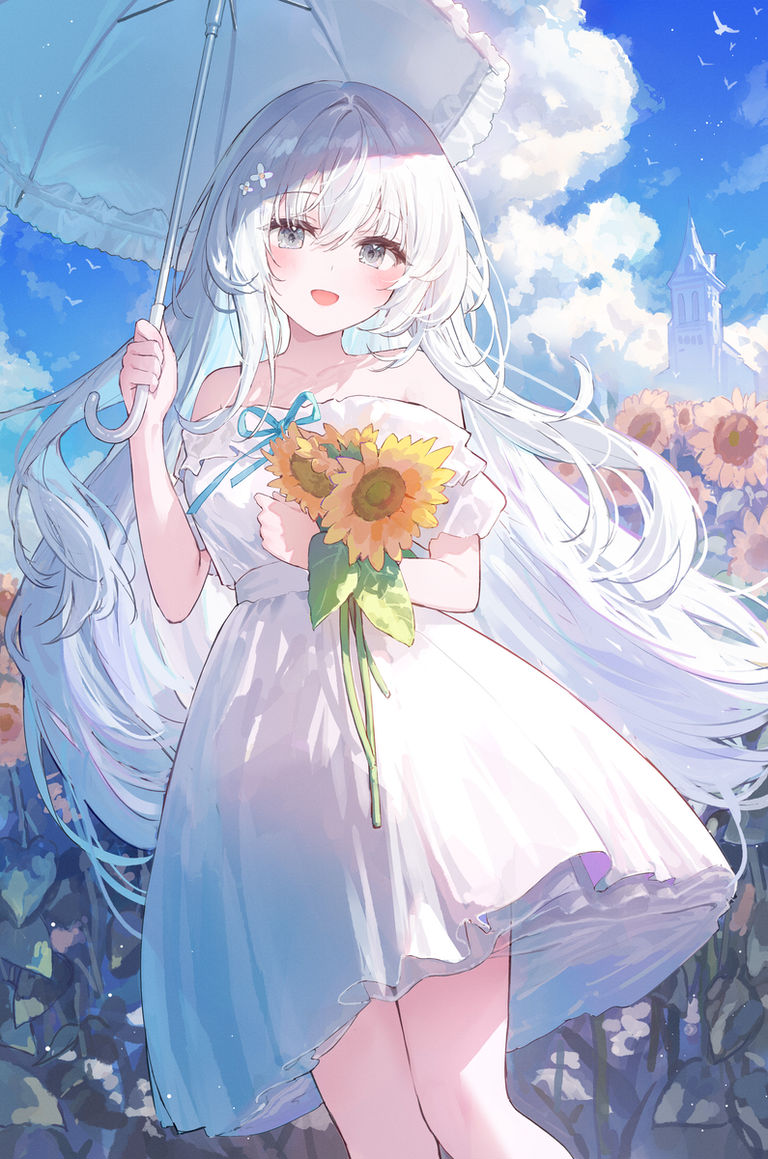 夏季长裙插画特辑