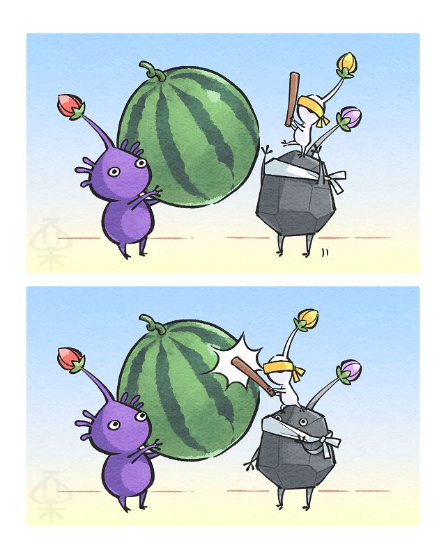 西瓜插画特辑