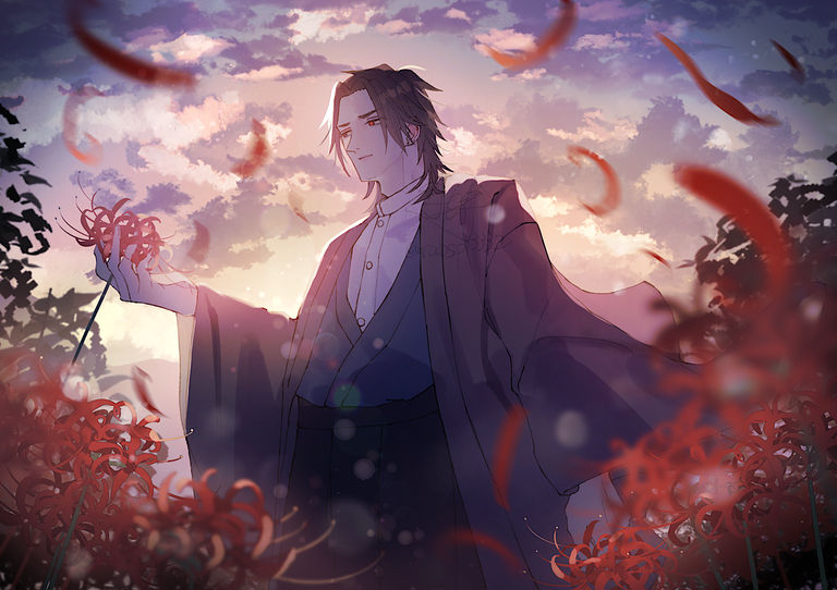 彼岸花插画特辑