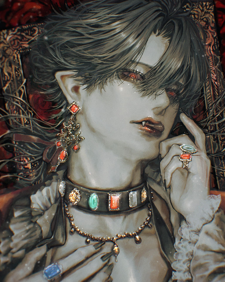 吸血鬼插画特辑