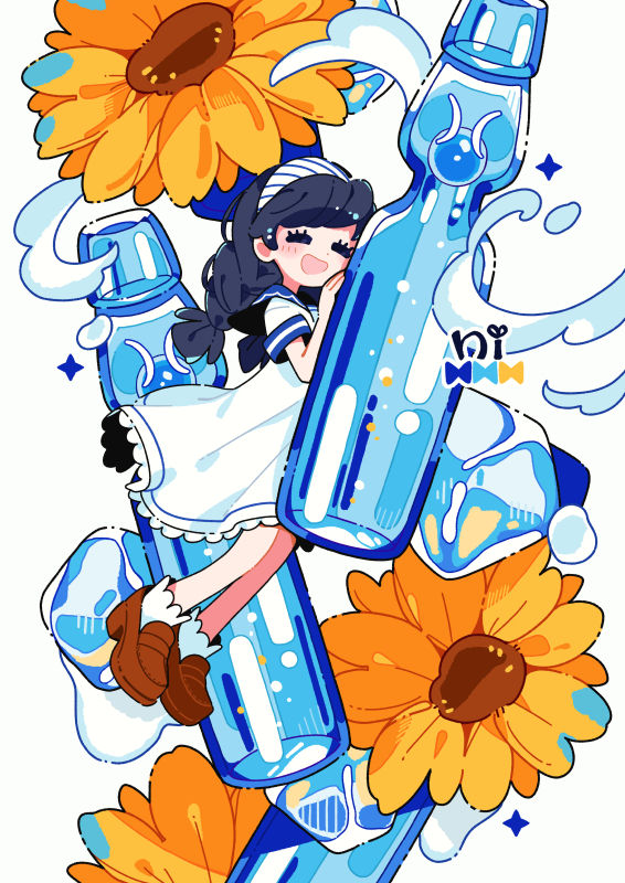 清澈透亮的畅快感！弹珠汽水插画特辑
