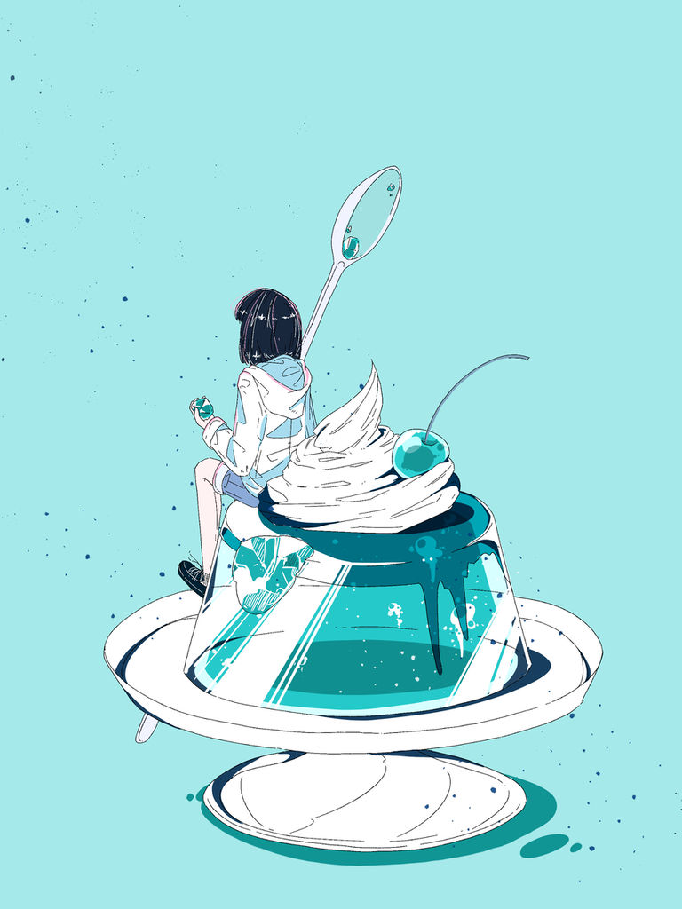 细腻闪耀的透明美感插画特辑