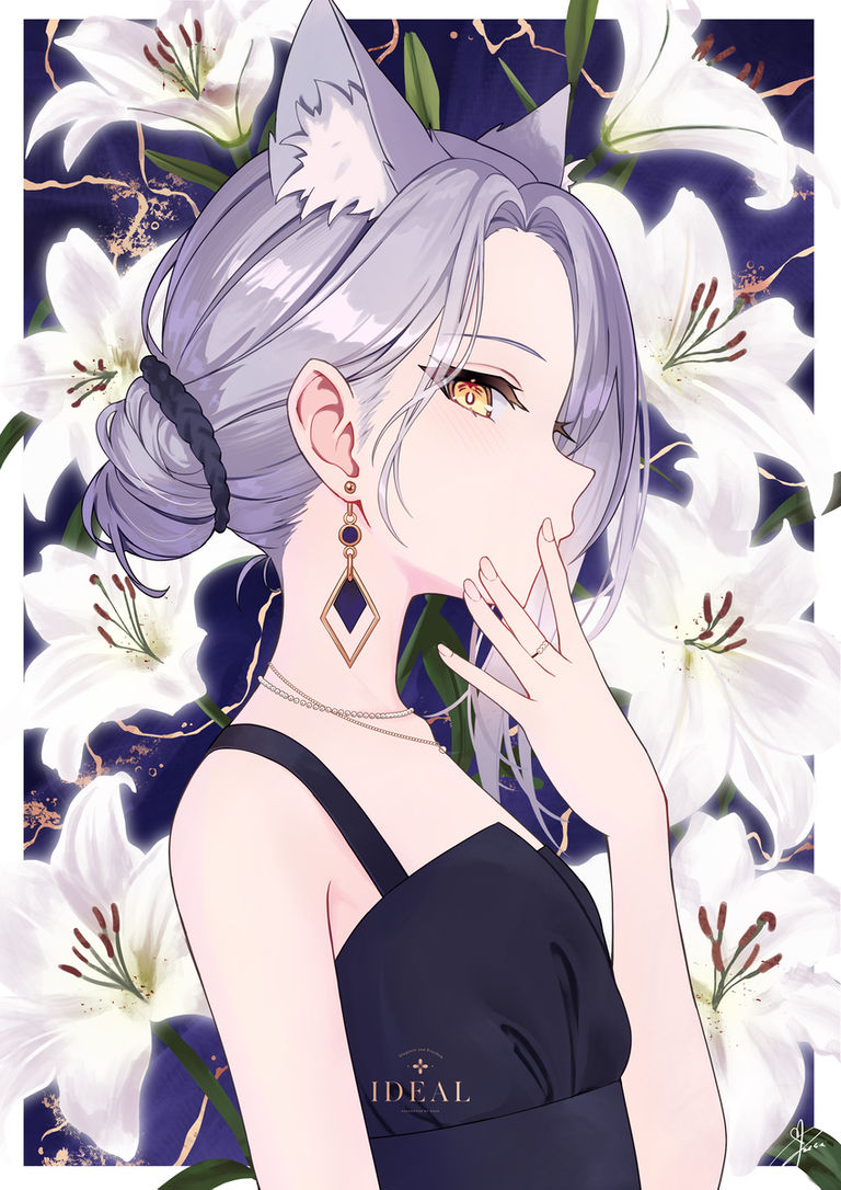 百合花插画特辑