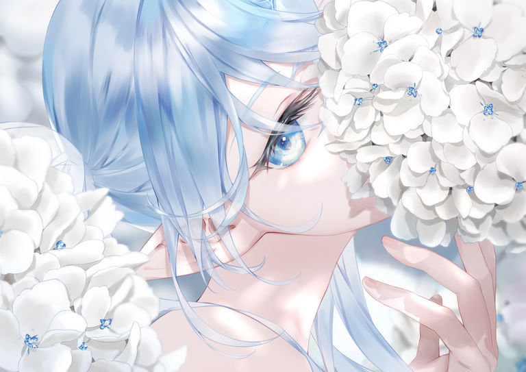 「花在嘴边」插画特辑:唇边的一抹爱意