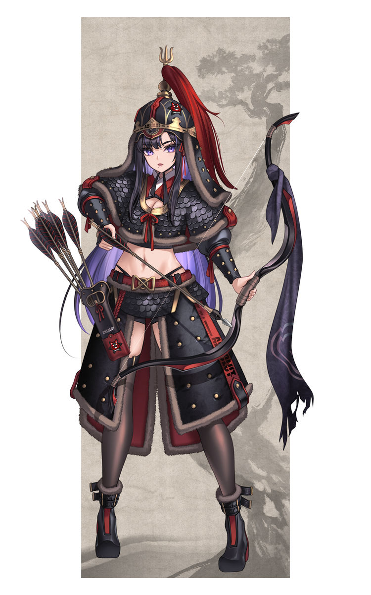 弓箭插画特辑