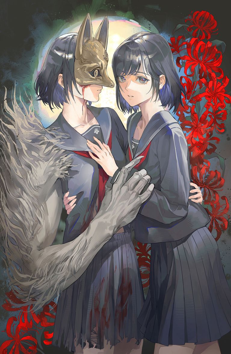 彼岸花插画特辑
