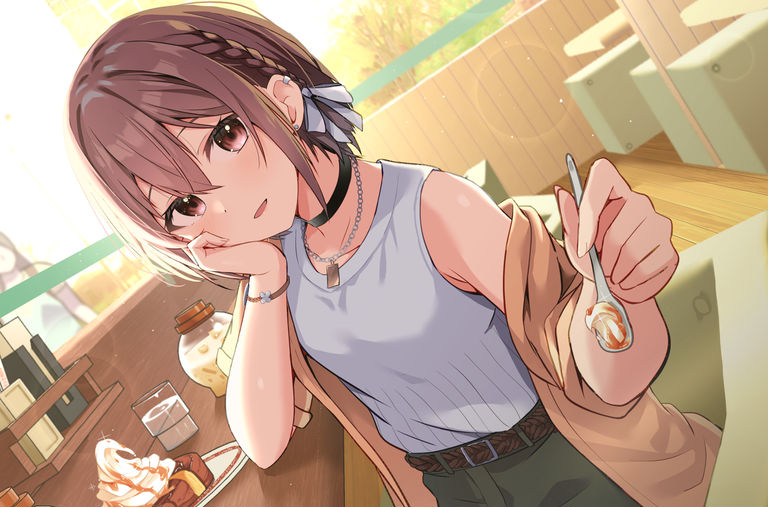 亲手喂食插画特辑
