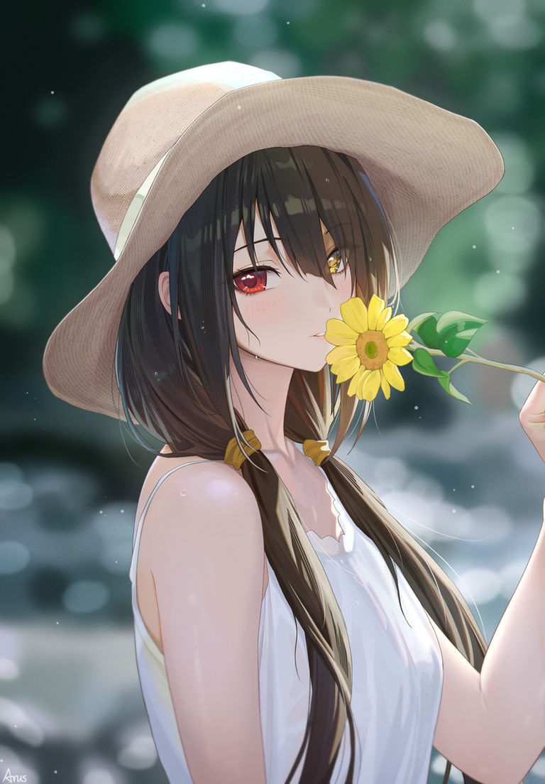 「花在嘴边」插画特辑:唇边的一抹爱意