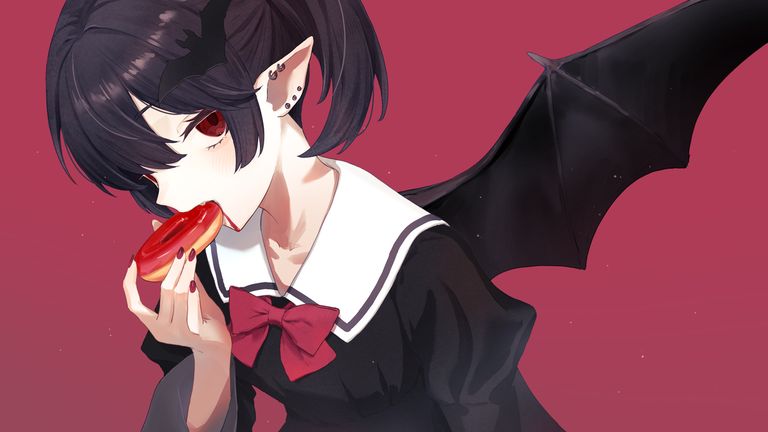 甜甜圈插画特辑
