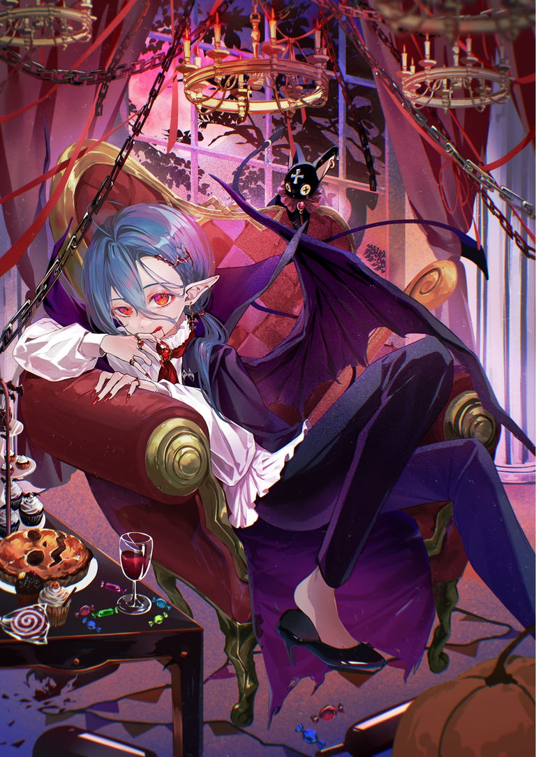 吸血鬼插画特辑
