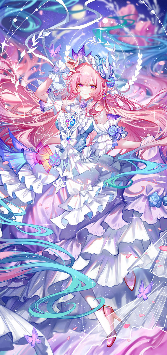 渐变发色插画特辑