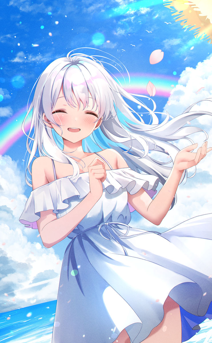 露肩装插画特辑