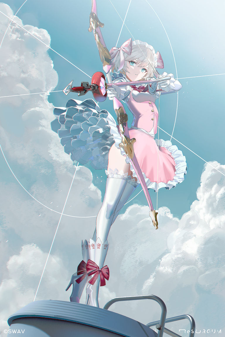 弓箭插画特辑
