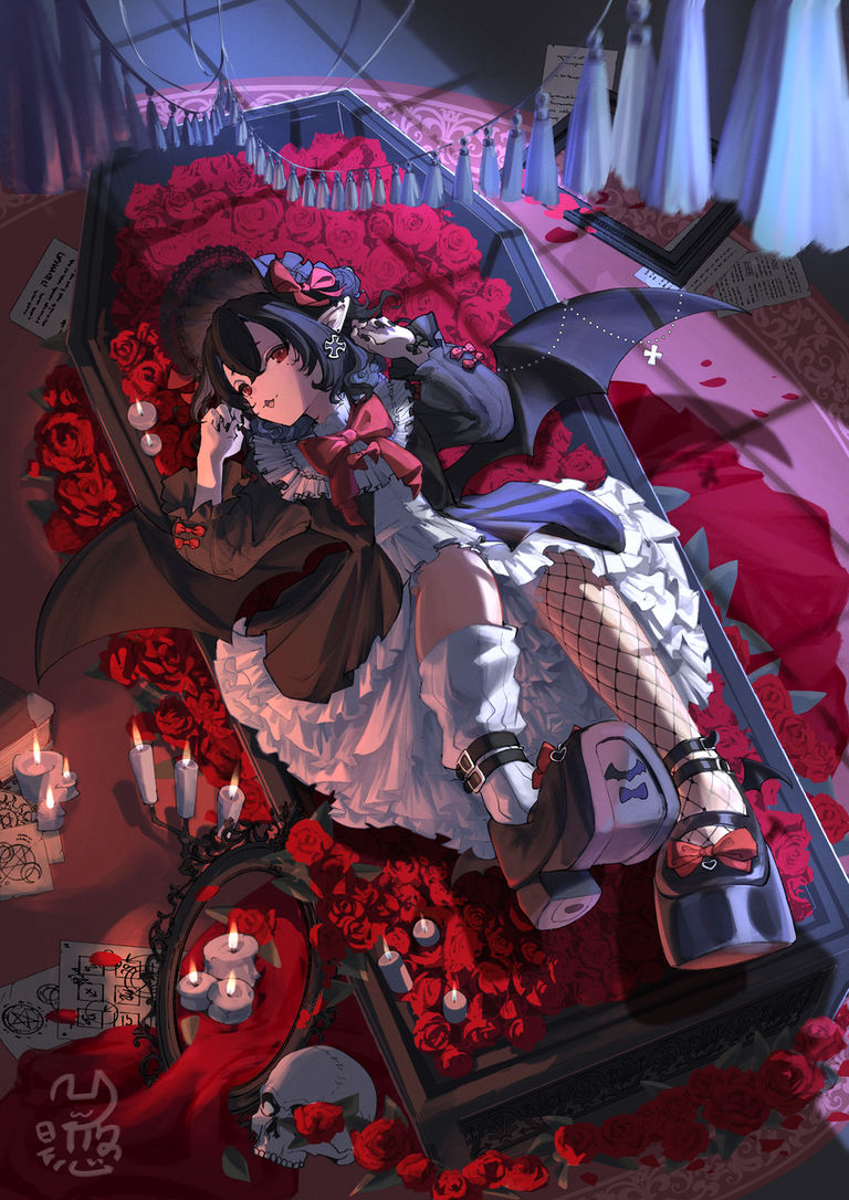 吸血鬼插画特辑