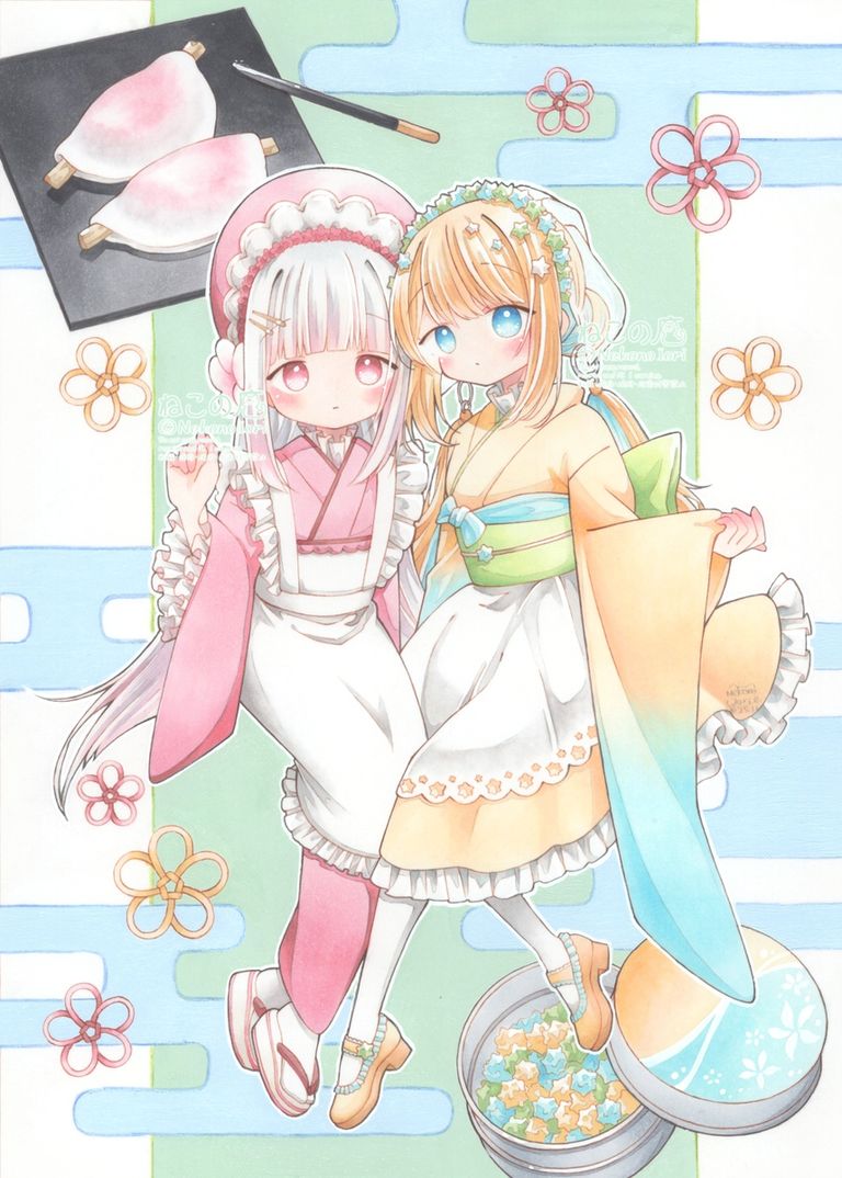 日式甜点插画特辑