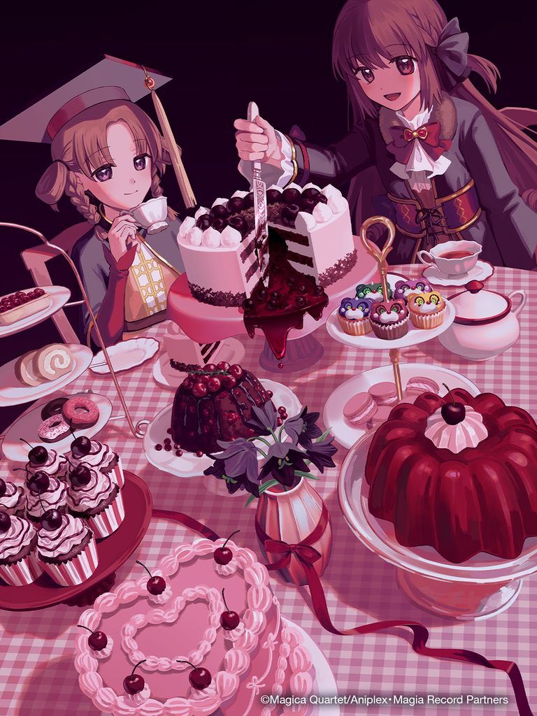 甜点×角色插画特辑