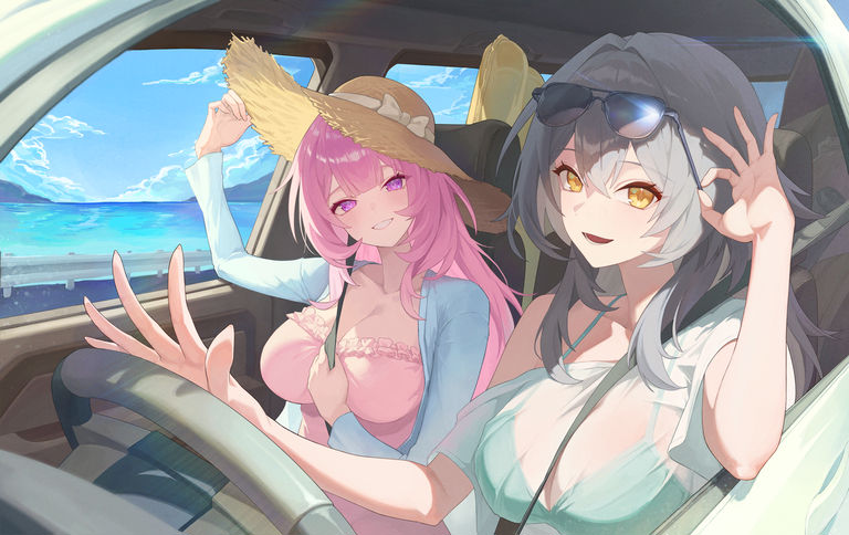 兜风插画特辑