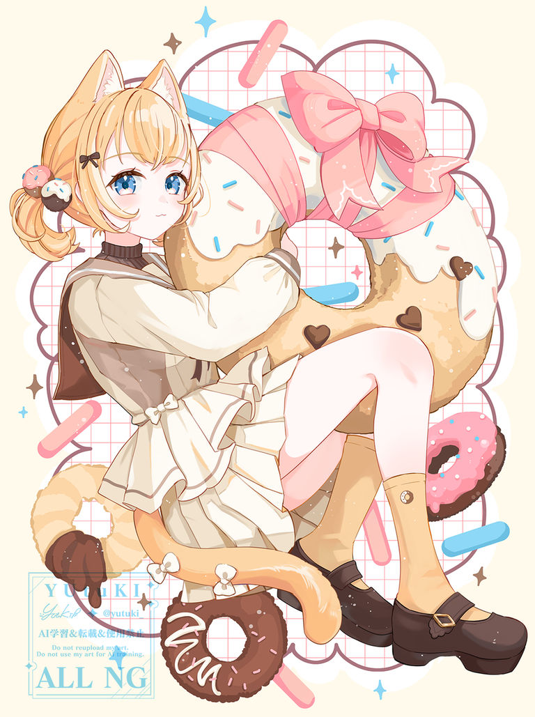 甜甜圈插画特辑