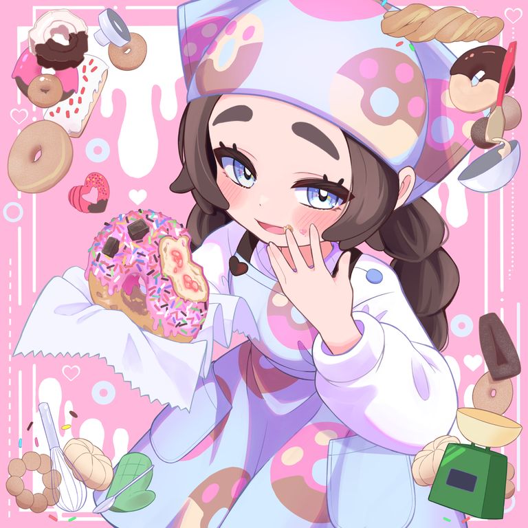 甜甜圈插画特辑