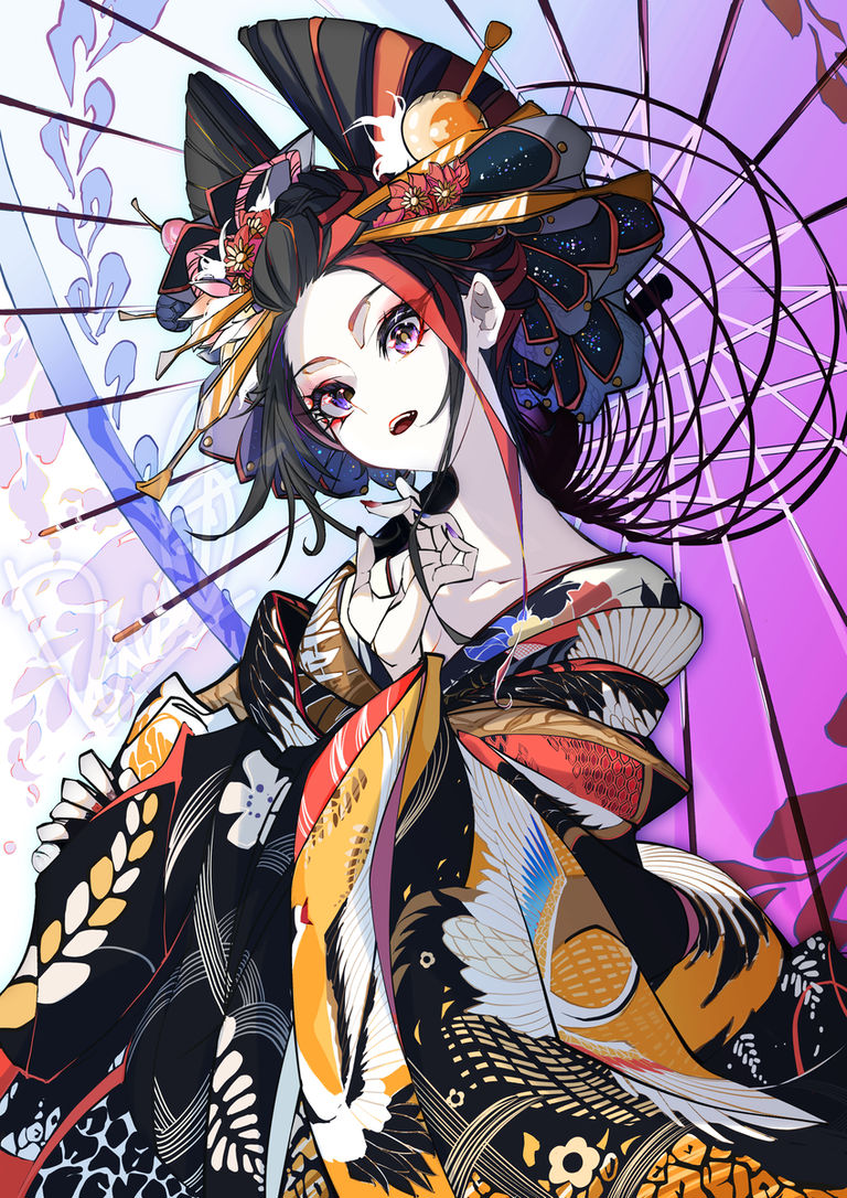 油纸伞插画特辑