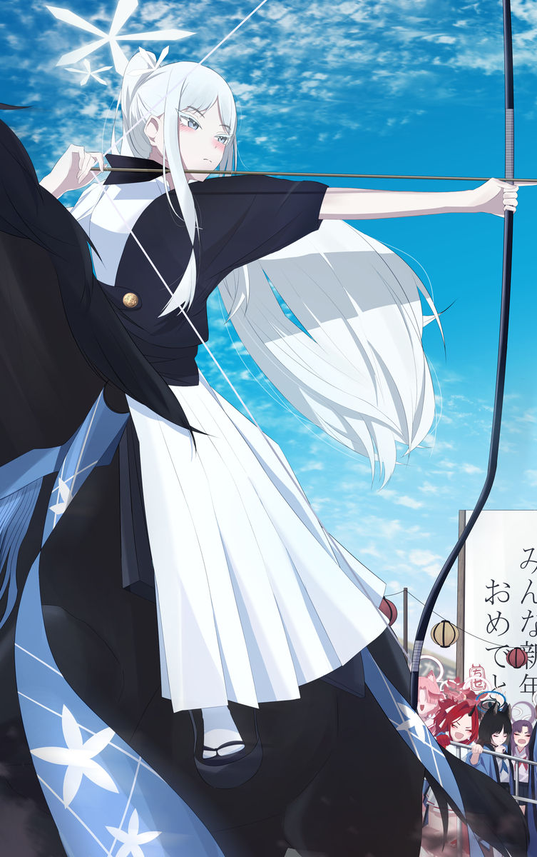 弓箭插画特辑