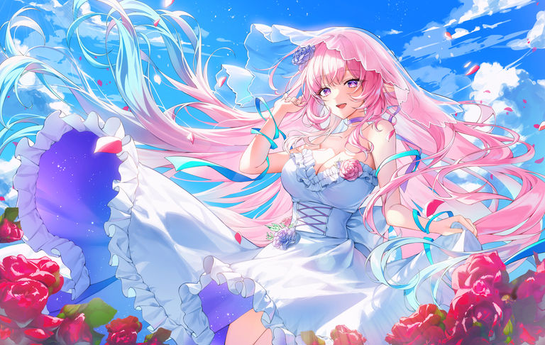 头纱插画特辑