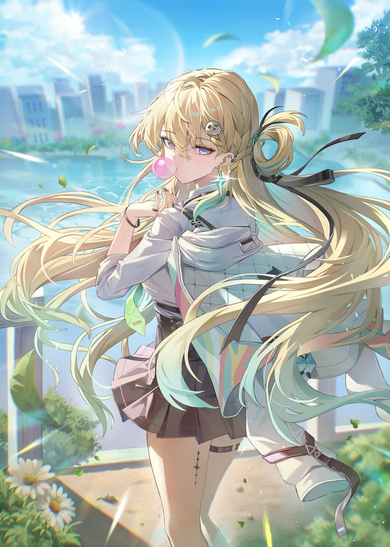渐变发色插画特辑