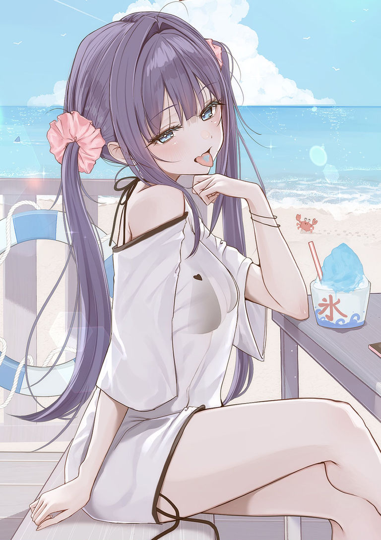 沁凉甜点冰沙插画特辑