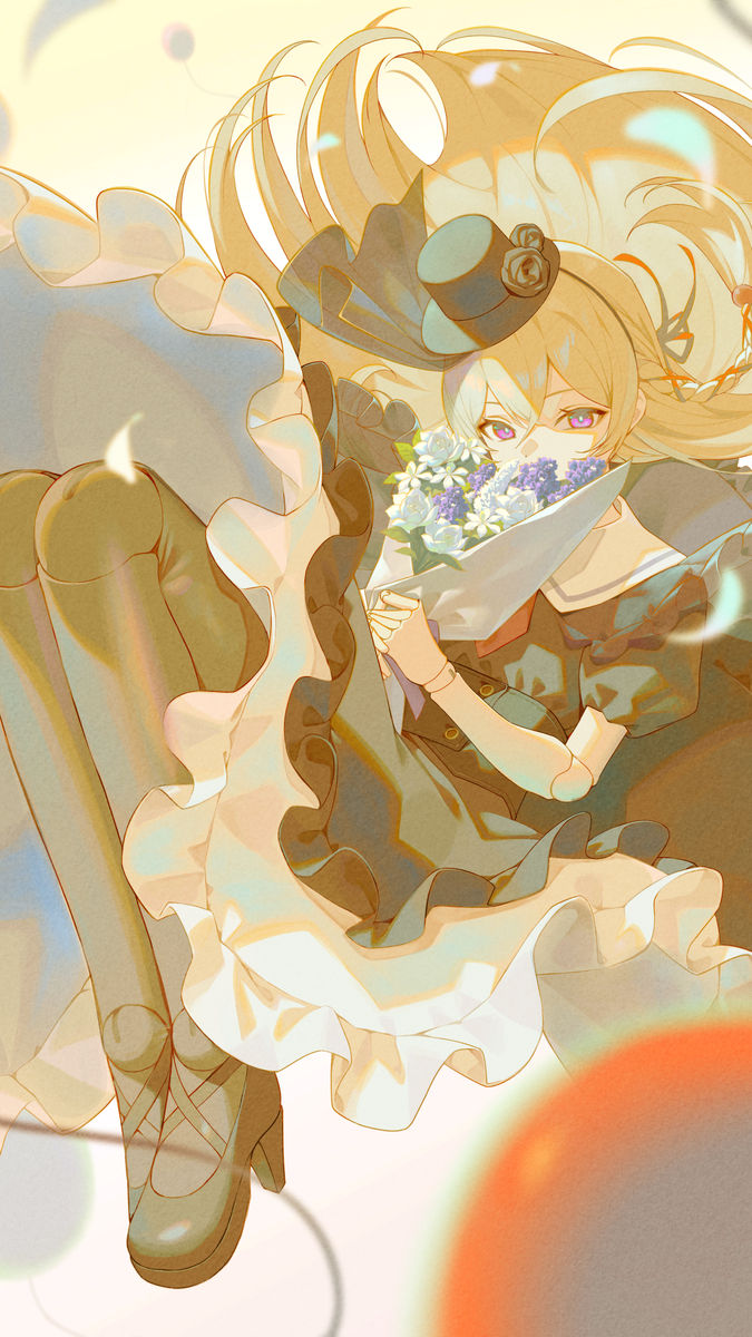 「花在嘴边」插画特辑:唇边的一抹爱意