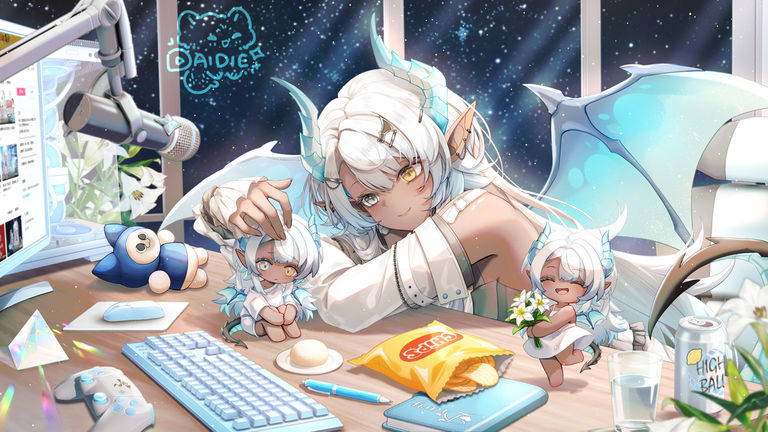 龙娘插画特辑