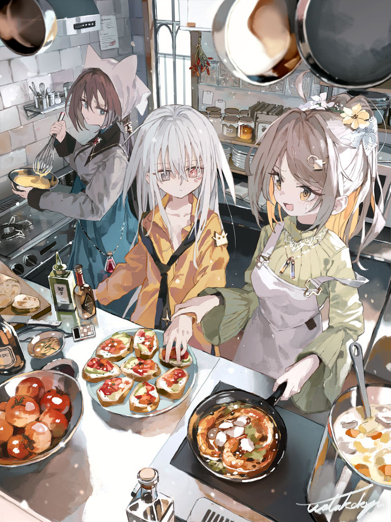 厨房插画特辑