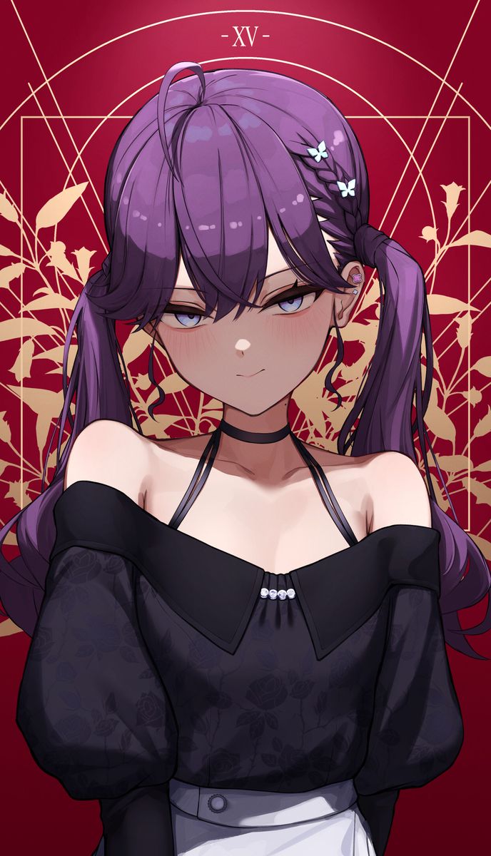露肩装插画特辑